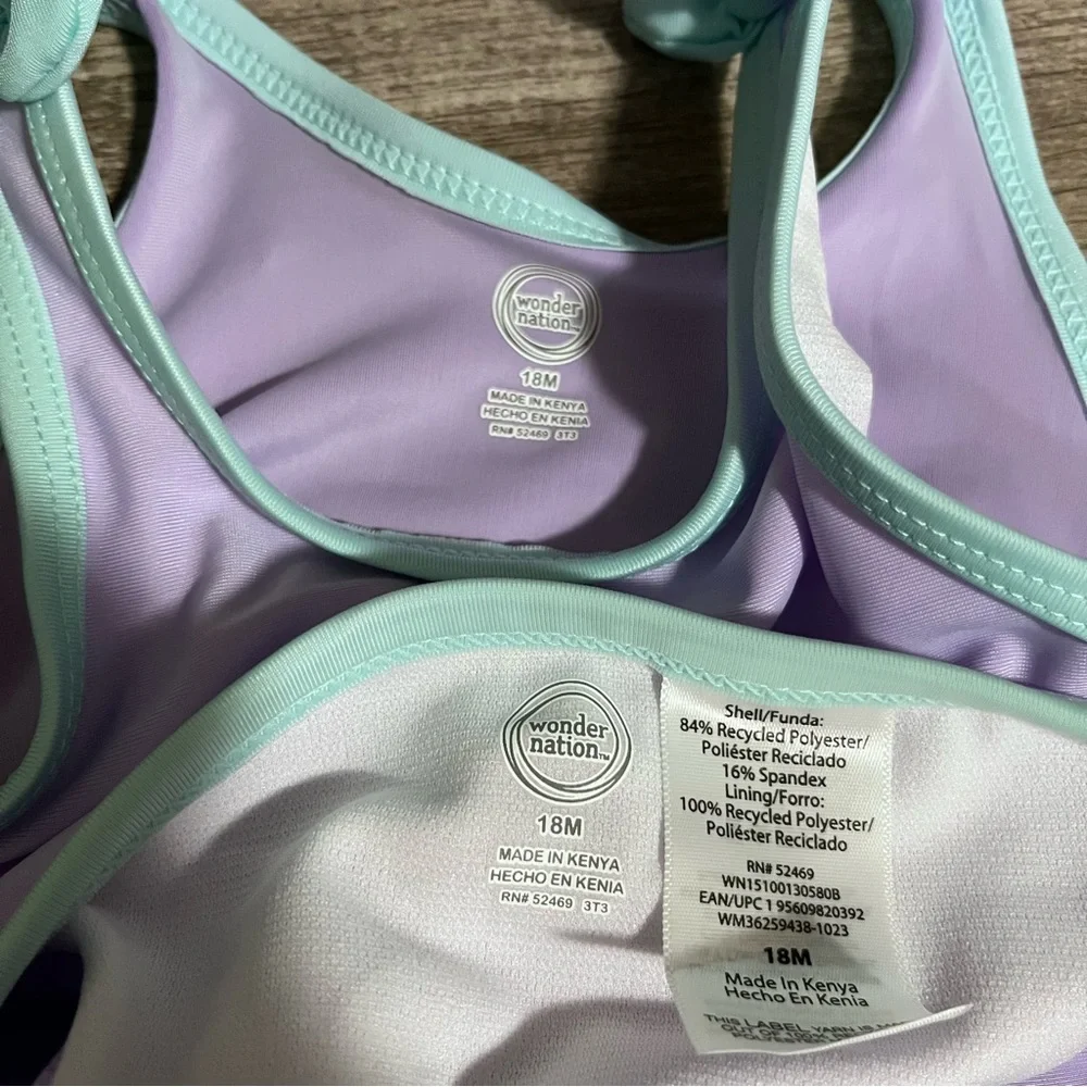 NWT Wonder Nation swim set